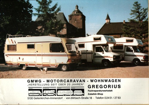 Prospekt camper wohnmobile - prospekt,