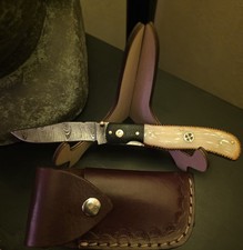 Damastmesser Taschenmesser Handarbeit