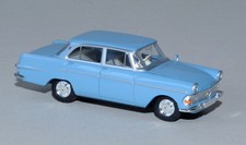 Brekina, Opel Rekord P2, hellblau, H0, neuwertig