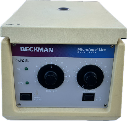 Beckman microfuge lite - beckman,
