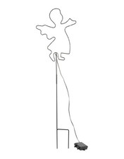 LIVARNO home LED-Gartenstecker Dekostecker Leuchtstecker Winter LED Engel*B-Ware