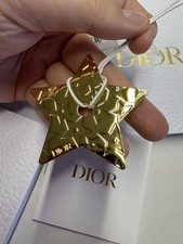 Dior Golden Star Ornament