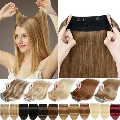 Echthaar stirnband clip - stirnband,