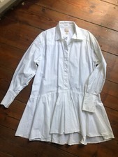 H&M Kleid Weiß Falten