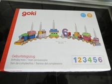 GOKI Geburtstagszug mit Zahlen 1-6