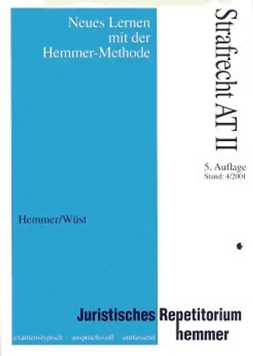 Strafrecht at ii - -,
