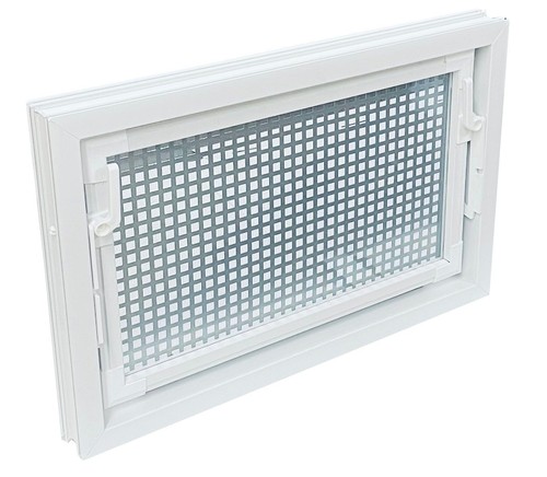 Kellerfenster weiß 500 - , x