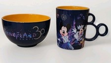 Disney Tasse Disneyland Paris Micky und Minnie 30. Jubiläumsschale & Tasse