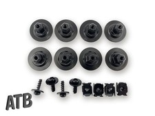 Clips Satz Befestigungssatz Einbausatz Unterbodenschutz für Audi A3 VW Golf V VI