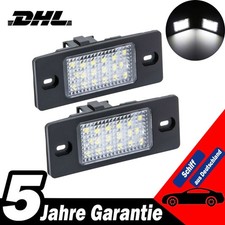 2X LED Kennzeichenbeleuchtung