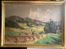 ::ÖLGEMÄLDE HEUERNTE