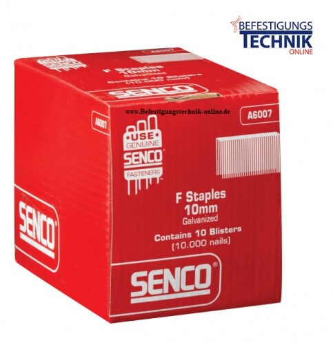 Senco heftklammern f08baa - f,