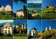 AK 668: Burgen in ÜBERETSCH - Südtirol (Italien)