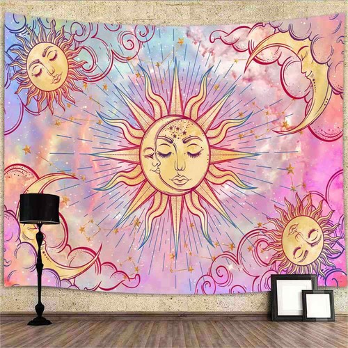 Sonne mond kinderzimmer poster - kinderzimmer,