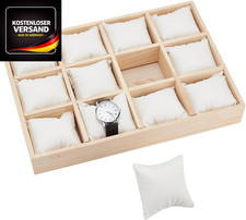 Uhren Organizer aus Holz mit