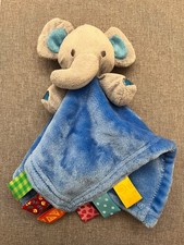 Wunder Bärchen Fulltrade Elefant Schmusetuch Kuscheltuch Schnuffeltuch blau TOP