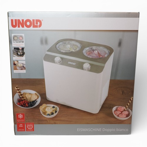 Unold doppio eismaschine mit - unold,
