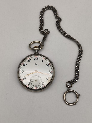 Omega taschenuhr emaille - omega,