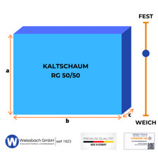 Schaumstoff Zuschnitt Kaltschaum FESTE Polster Auflage Sitzkissen Sitzpolster