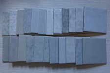 Retro Fliesen 15 x 15 cm grau