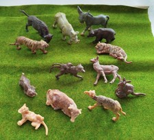 Konvolut Tiere Plastiktiere evtl. DDR VEB Plaho