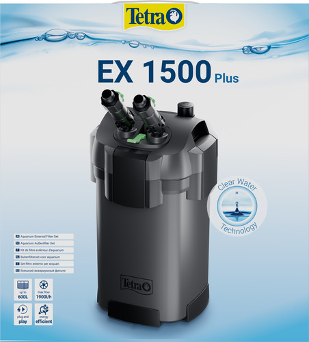 Tetra 1500 plus aquarium - ex,