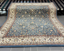 Orientteppich Handgeknüpft Indo Täbriz mit Seide 250 x 300  ( frisch gewaschen )