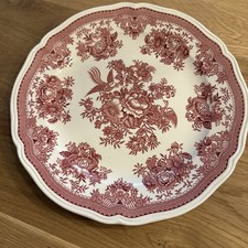 Villeroy Boch Fasan rot Speiseteller 27cm Durchmesser in Top Zustand