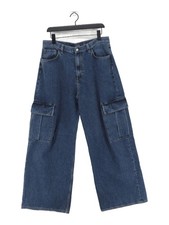 COS Damen Jeans W 32 in blau