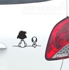 Aufkleber Lucy und Snoopy