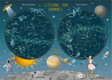 Sterne am Himmel Sternenkarte