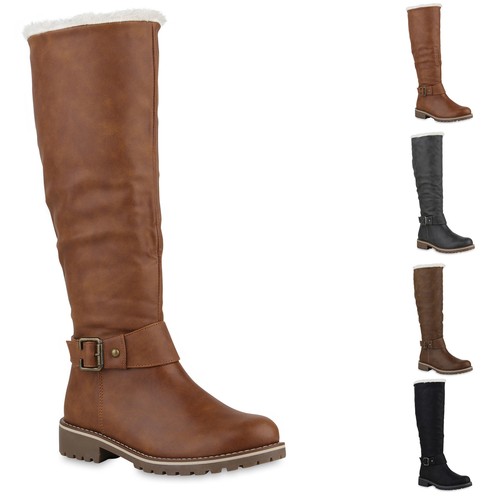 Warm gefütterte damen stiefel - warm,