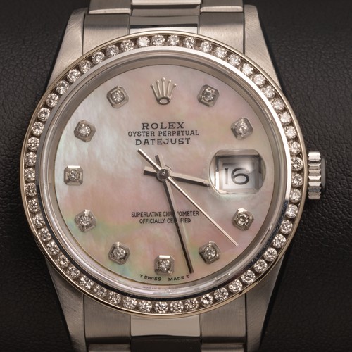Rolex datejust armbanduhr - rolex,