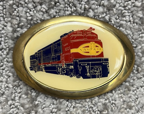 Vintage santa railroad - fe,