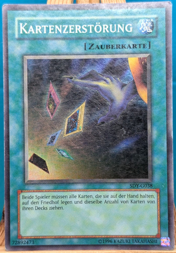 Kartenzerstörung - yu-gi-oh!,