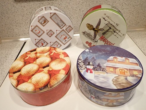 Größere runden blechdosen - größere,