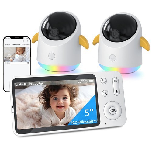 2k3mp zoll babyphone mit 2 - 2k3mp, 5