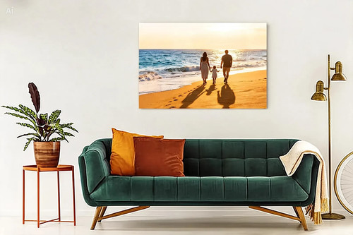 Foto auf leinwand - auf,
