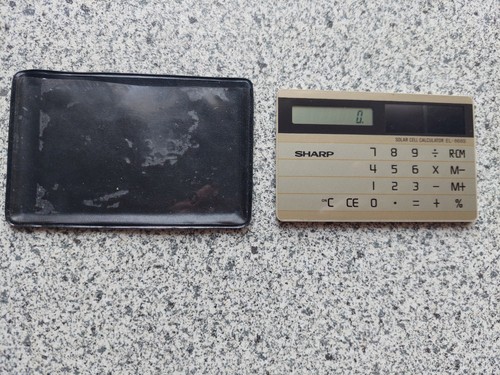 Sharp taschenrechner solar - sharp,
