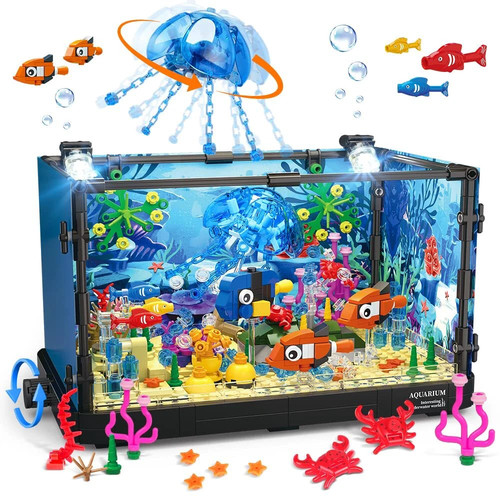 Mit licht aquarium baustein - mit,