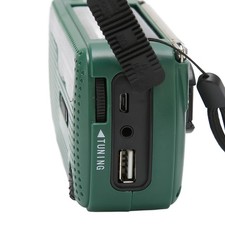 12000mAh Solar Radio Kurbelradio Notfall USB Mit Handyladefunktion Taschenlampe