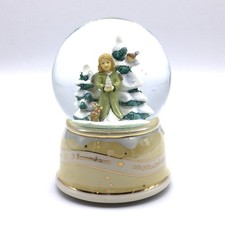 Schneekugel Goebel Spieluhr Oh Tannebaum Weihnachten top Zustand Höhe 15 cm