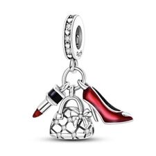 Lippenstift Schuh Tasche Charm