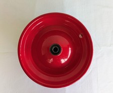 ⭐Stahlblechfelge, Schubkarrenfelge (rot), Ø 12 mm, für Bereifung 4.80/4.00-8⭐ 