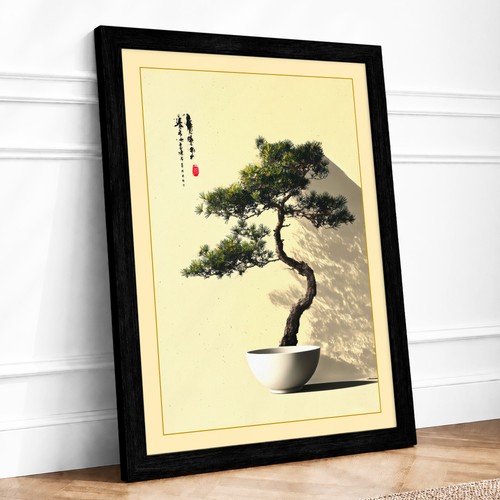 Bonsai stein japandi - stein,