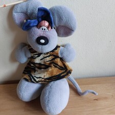 Diddlmaus - Handpuppe Diddl-♥ Höhe ca. 45 cm groß -Tiger Kleid ♥ sehr selten