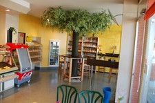 Gastro Stehtisch, in 4 Teile zerlegbar, robust, dekorativ, ideal Cafè/Backshop