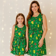 Weihnachtskleid Mutter und