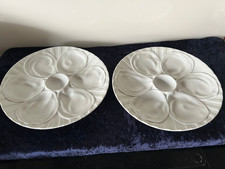 2 Austernplatten Pillivuyt