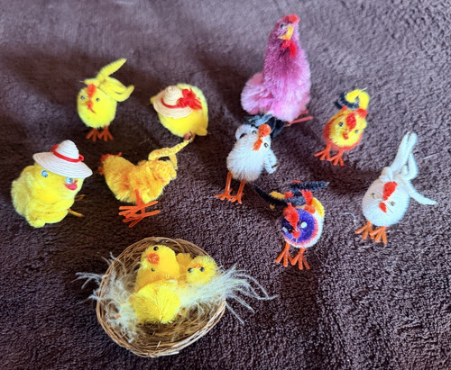 Osterdeko teile diverse - -,